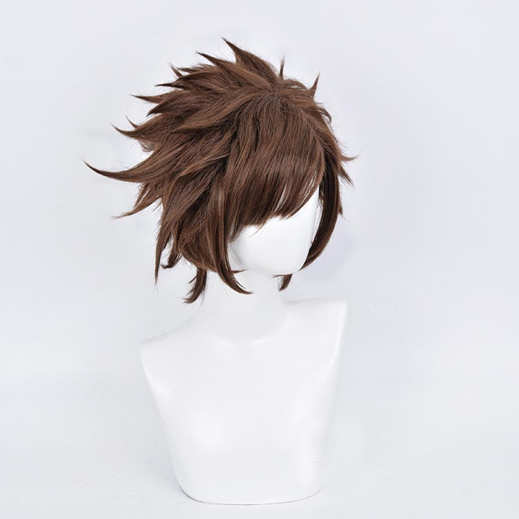 JoJo Joseph Joestar Cosplay Wigs Brown Short Wigs