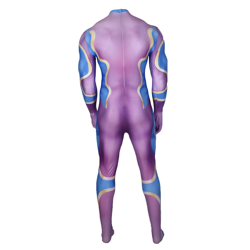 JOJO Star Platinum Zentai Costume Halloween Cosplay Costume
