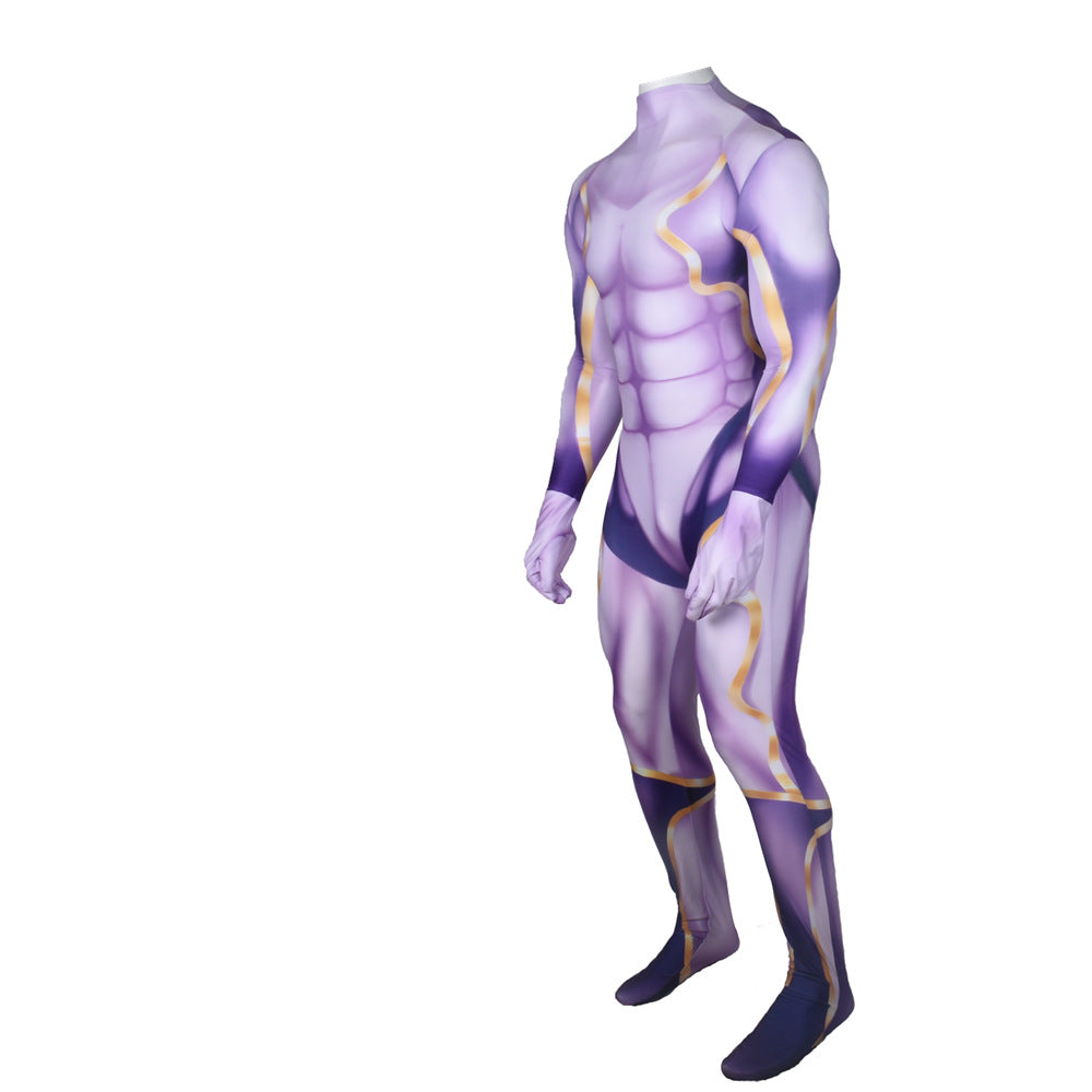 JOJO Star Platinum Zentai Costume Halloween Cosplay Costume