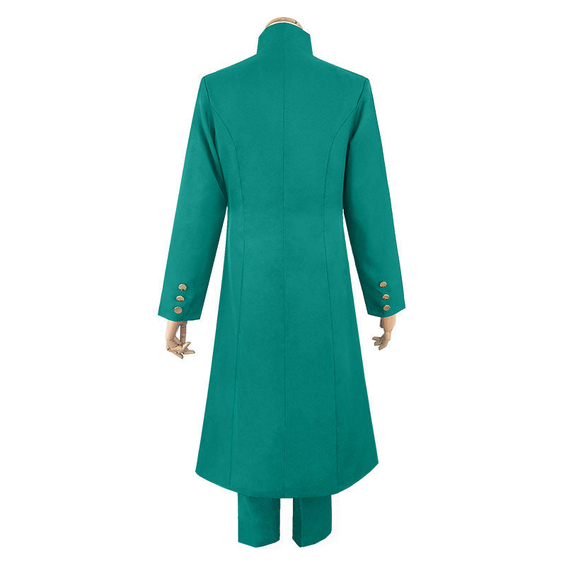JOJO Noriaki Kakyoin Full Set Costume+Wigs Halloween Cosplay Costume