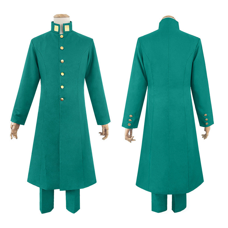 JOJO Noriaki Kakyoin Full Set Costume+Wigs Halloween Cosplay Costume