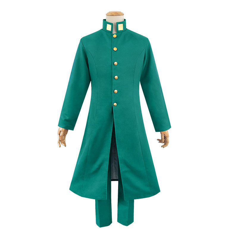 JOJO Noriaki Kakyoin Full Set Costume+Wigs Halloween Cosplay Costume