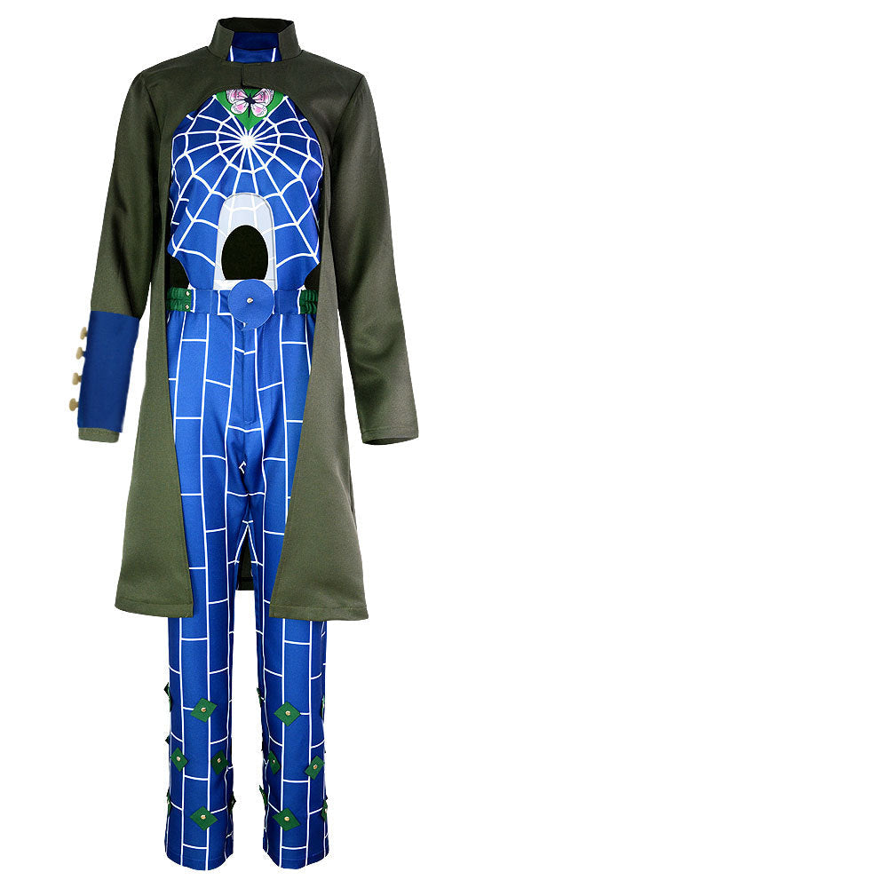 JOJO Jolyne Cujoh Full Set Costume With Wigs and Cloak
