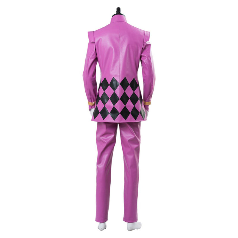 JOJO Giorno Giovanna Costume+Wigs Outfit Halloween Cosplay Costume
