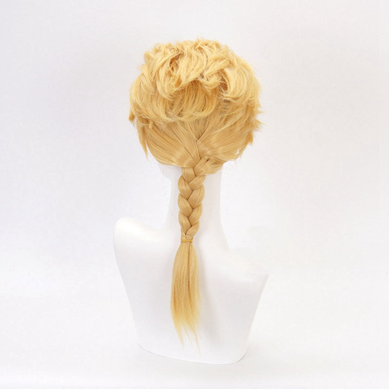 JOJO Giorno Giovanna Cosplay Wigs Golden Wigs