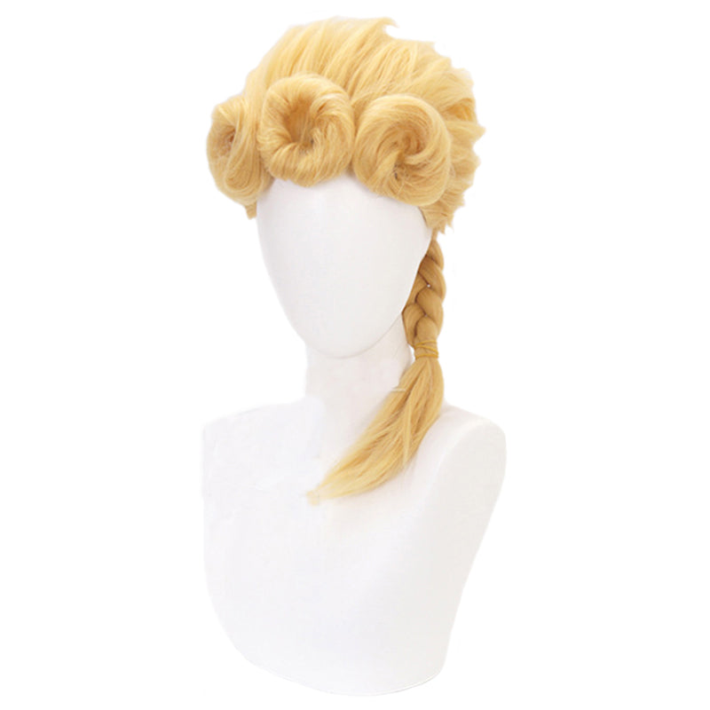 JOJO Giorno Giovanna Costume+Wigs Outfit Halloween Cosplay Costume