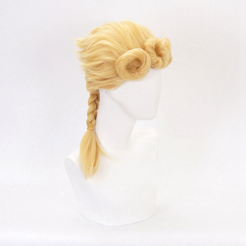 JOJO Giorno Giovanna Costume+Wigs Outfit Halloween Cosplay Costume