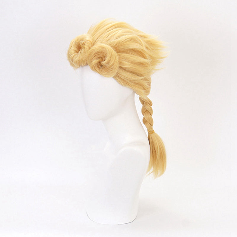 JOJO Giorno Giovanna Cosplay Wigs Golden Wigs