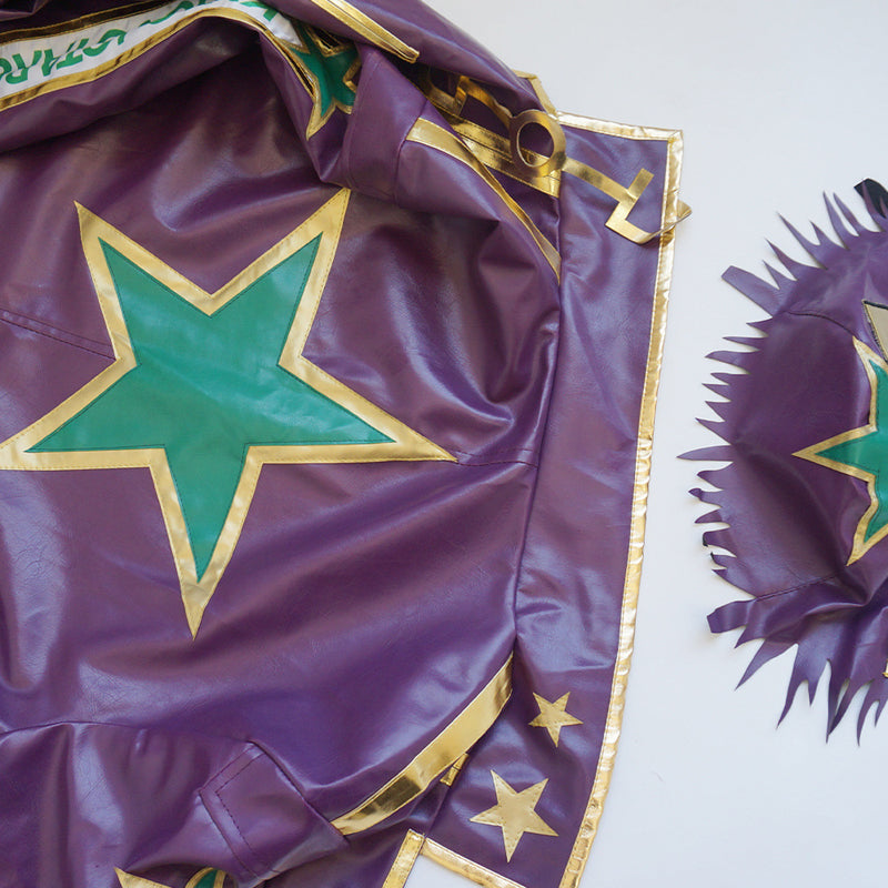 JOJO Jotaro Kujo Purple Costume Outfit Halloween Costume