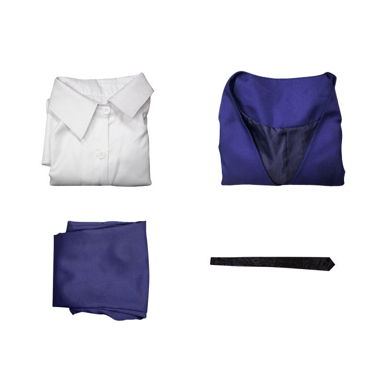 Kasumi Miwa Costume and Wigs Set Halloween Cosplay Costume Full Set