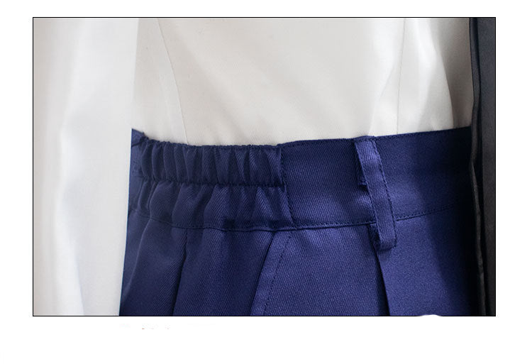 Kasumi Miwa Costume and Wigs Set Halloween Cosplay Costume Full Set