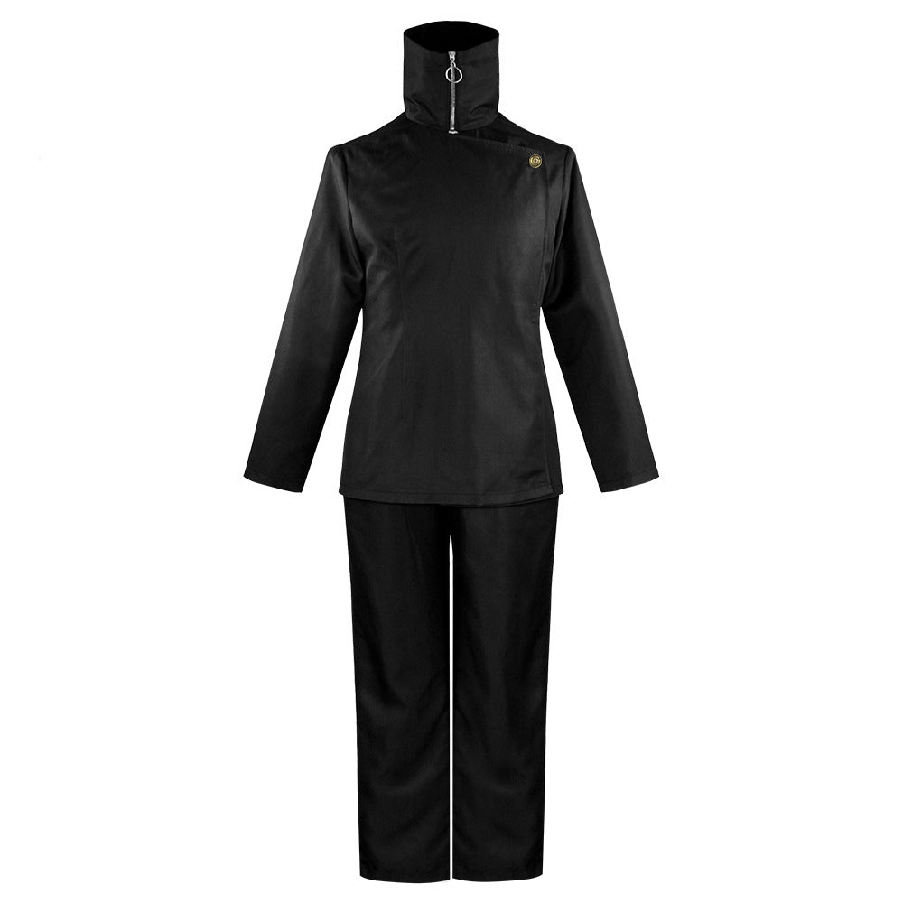 Toge Inumaki Student Uniform Cosplay Costume With Wigs Set