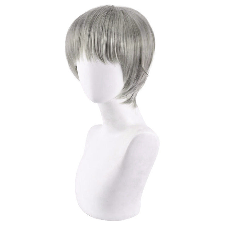 Toge Inumaki Student Uniform Costume+Wigs+Boots Whole Set Halloween Cosplay Outfit