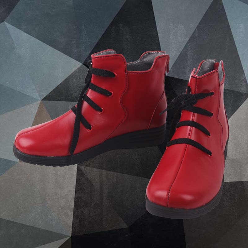 Yuji Itadori Cosplay Shoes Red Costume Shoes Accessories