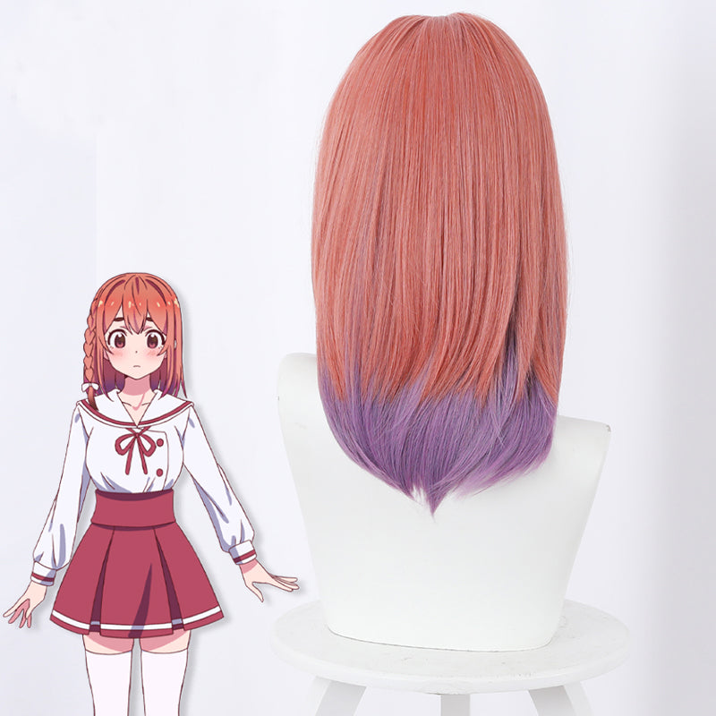 Anime Kanojo, Okarishimasu/ Rent-A-Girlfriend Sumi Sakurasawa Cosplay Costume With Wigs Set