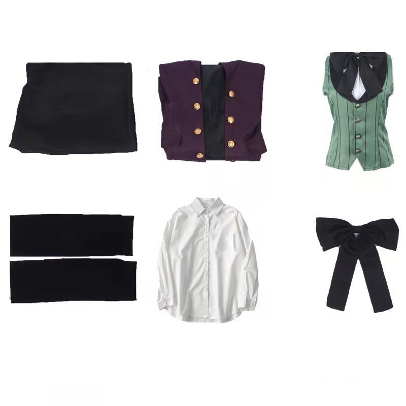 Anime Kuroshitsuji Black Butler Alois Trancy Costume Suit Halloween Carnival Cosplay Outfit