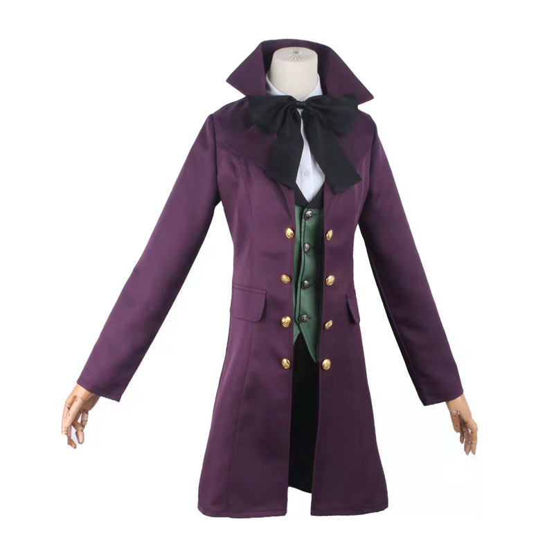 Anime Kuroshitsuji Black Butler Alois Trancy Costume Suit Halloween Carnival Cosplay Outfit