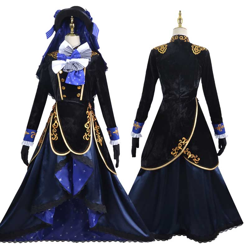 Anime Kuroshitsuji Black Butler Ciel Phantomhive 13th Anniversary Costume Cosplay Outfit