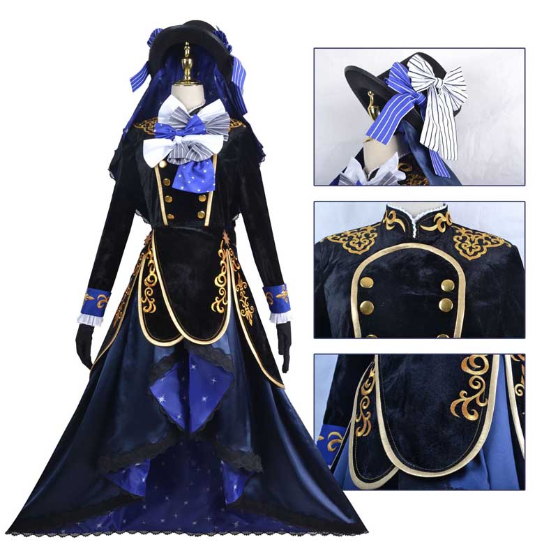 Anime Kuroshitsuji Black Butler Ciel Phantomhive 13th Anniversary Costume Cosplay Outfit