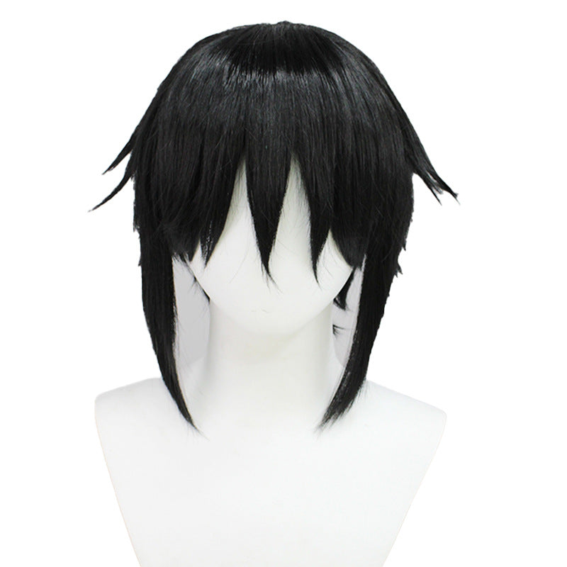 Anime Kuroshitsuji Black Butler Sebastian Michaelis Costume Wigs Black Short Wigs