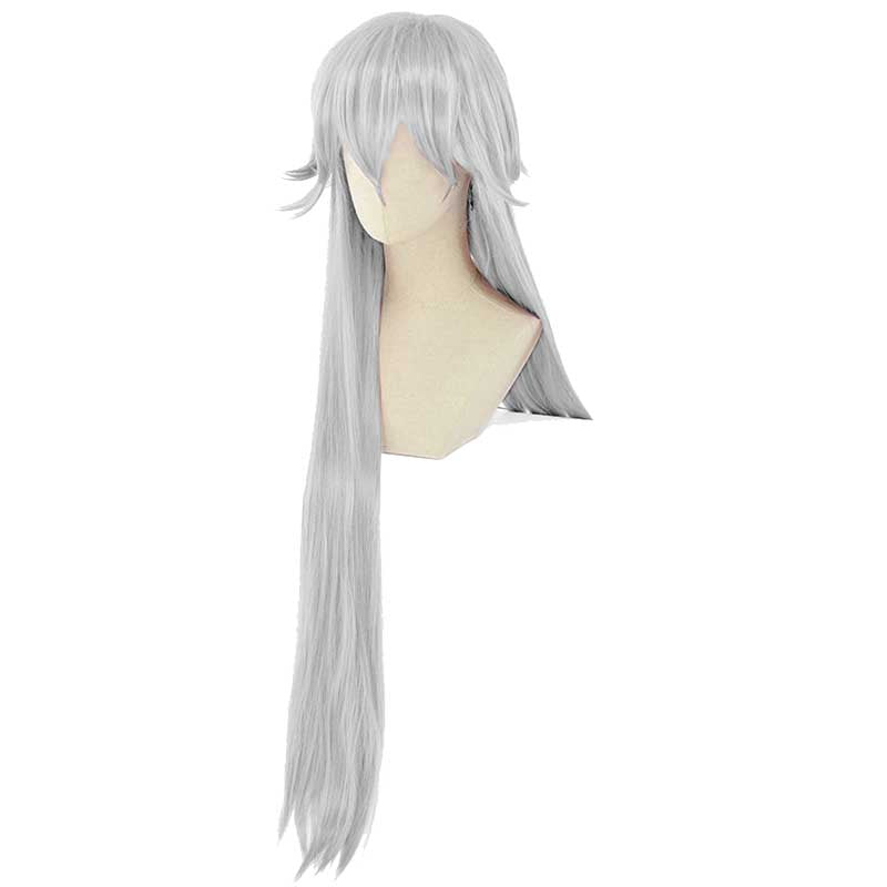Anime Kuroshitsuji Black Butler Undertaker Costume Wigs Silver Long Wigs