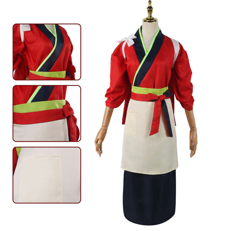 Anime Lycoris Recoil Chisato Nishikigi Takina Inoue Kimono Costume Dress Halloween Costume