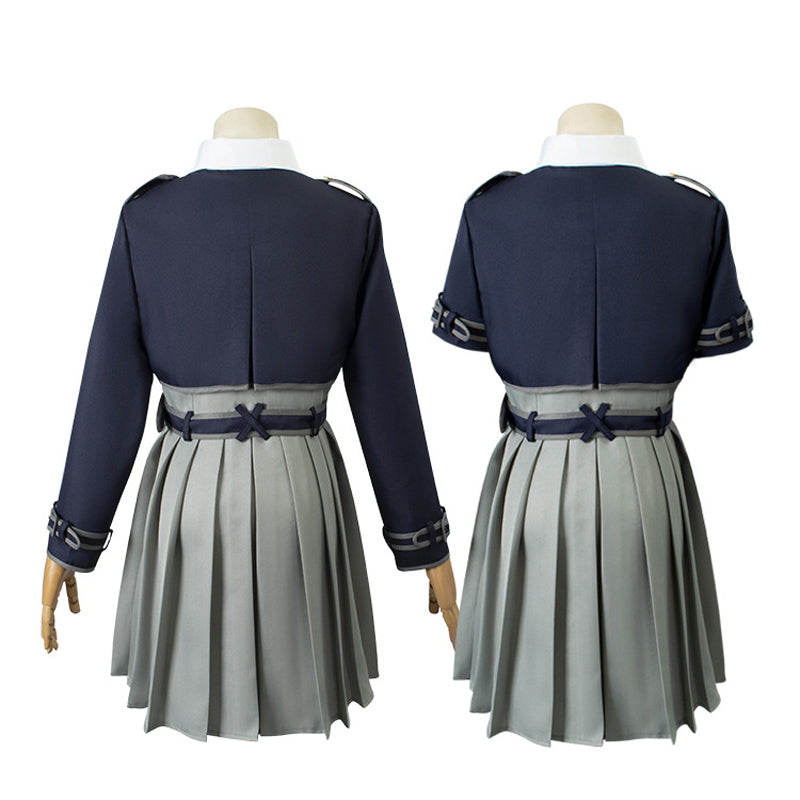 Anime Lycoris Recoil Takina Inoue Full Set Cosplay Costume With Wigs