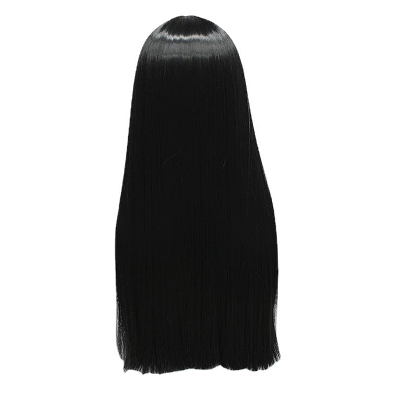 Anime Lycoris Recoil Takina Inoue Costume Wigs Black Long Wigs
