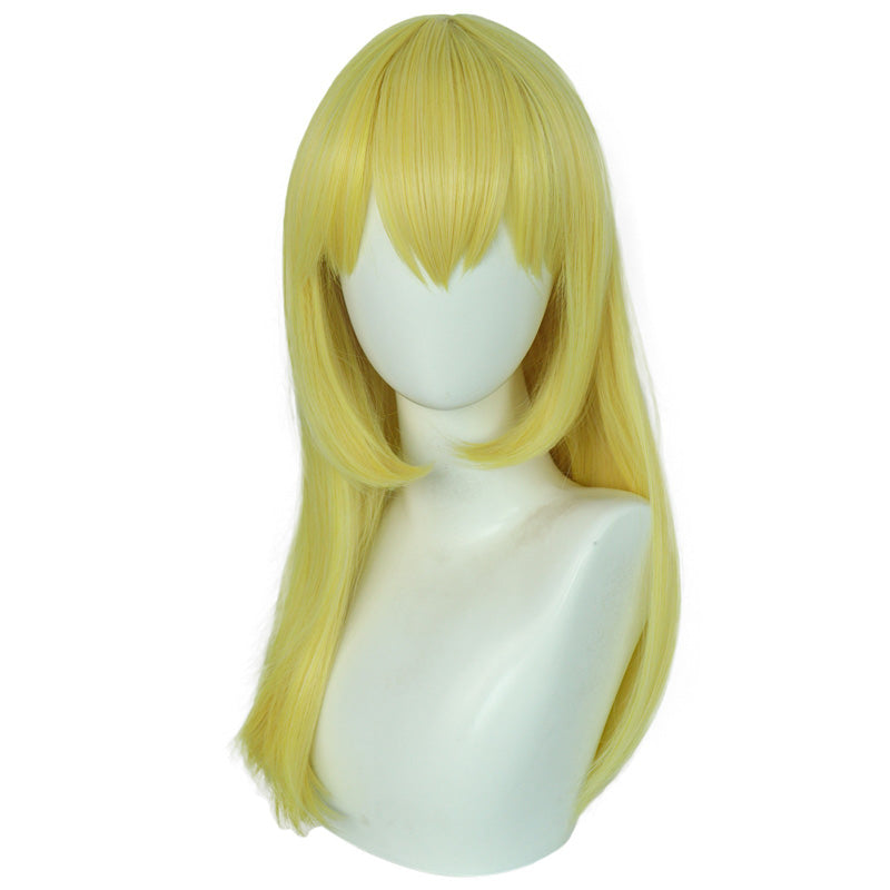 Anime Mashle: Magic And Muscles Lemon Irvine Cosplay Wigs Golden Long Wigs