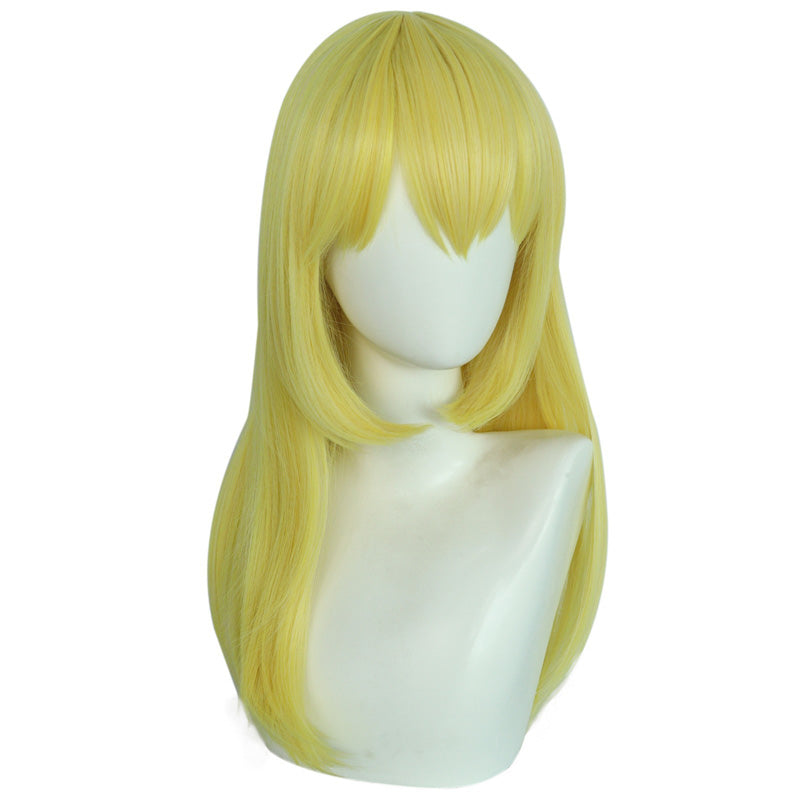 Anime Mashle: Magic And Muscles Lemon Irvine Cosplay Wigs Golden Long Wigs