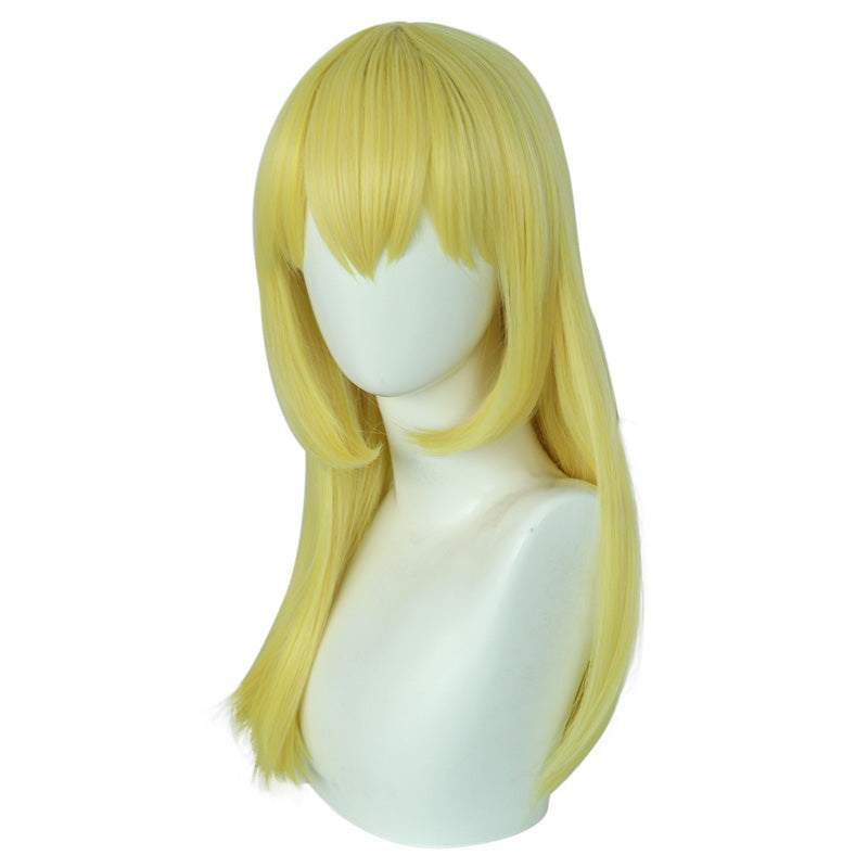 Anime Mashle: Magic And Muscles Lemon Irvine Cosplay Wigs Golden Long Wigs