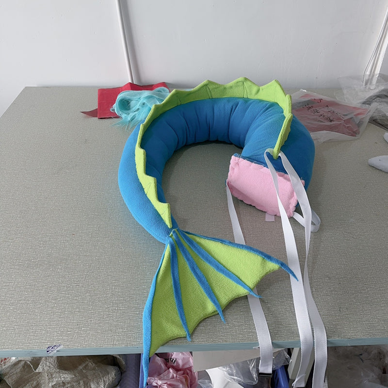 Anime Miss Kobayashi's Dragon Maid Elma Cosplay Tail Props Halloween Costume Accessories
