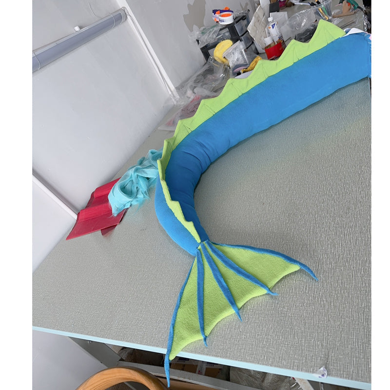 Anime Miss Kobayashi's Dragon Maid Elma Cosplay Tail Props Halloween Costume Accessories