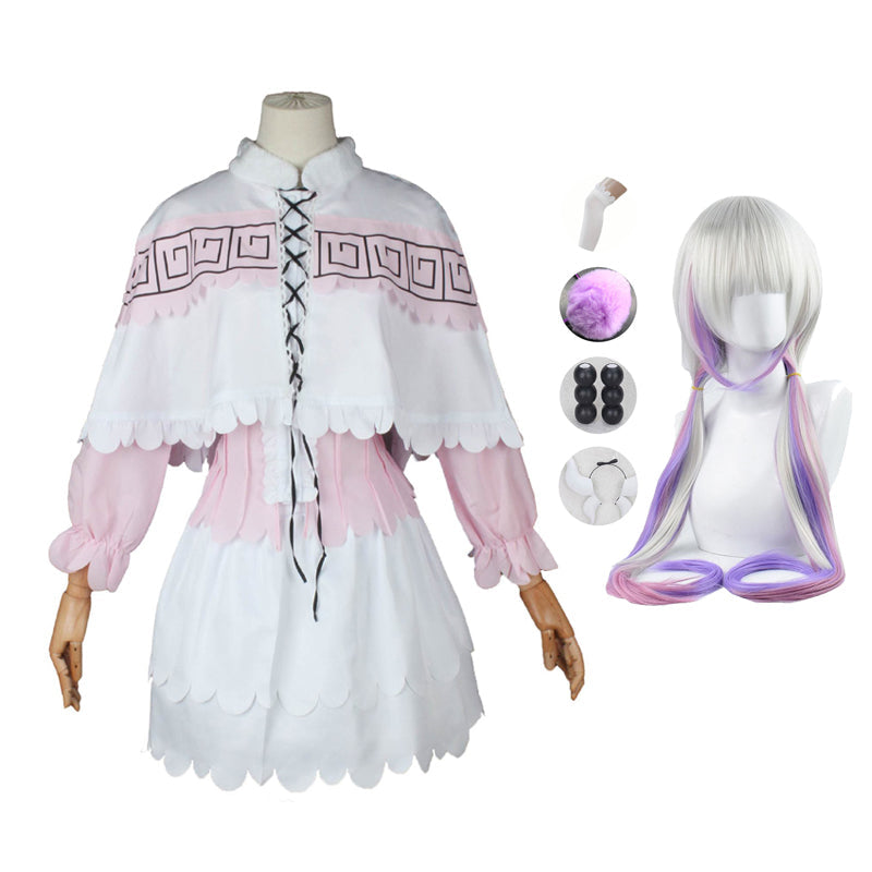 Anime Miss Kobayashi's Dragon Maid Kanna Kamui Cosplay Costume Halloween Costume Dress Outfit