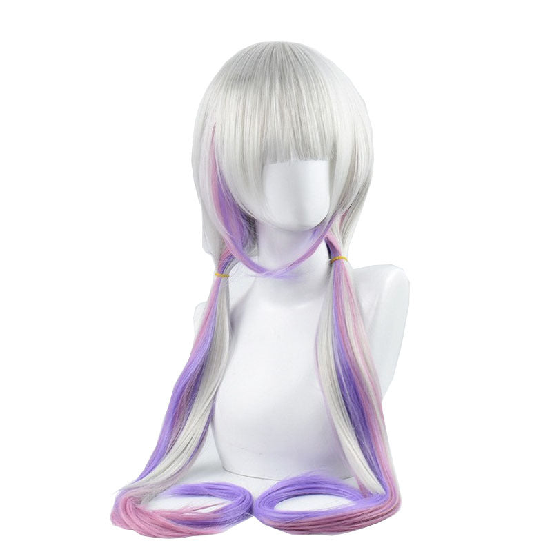 Anime Miss Kobayashi's Dragon Maid Kanna Kamui Full Set Cosplay Costume+Wigs+Shoes Halloween Cosplay Costume Outfit Set