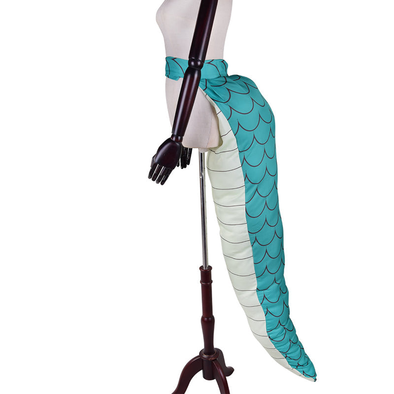 Anime Miss Kobayashi's Dragon Maid Tohru Costume+Wigs+Horns+Shoes+Tail Full Set Halloween Cosplay Outfit