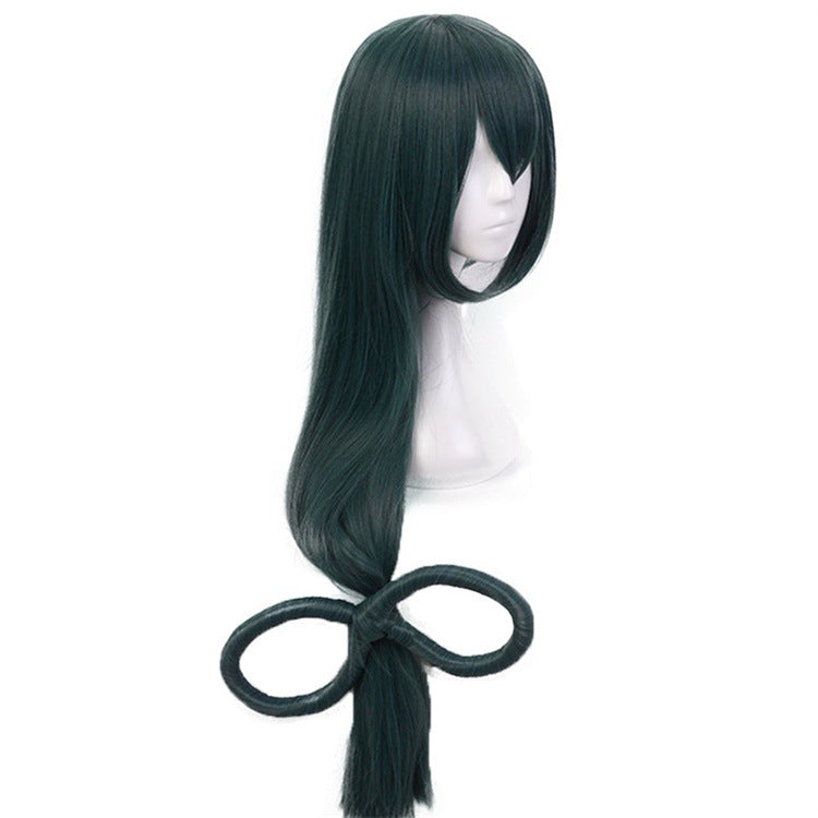Tsuyu Asui Cosplay Wigs Froppy Green Wigs