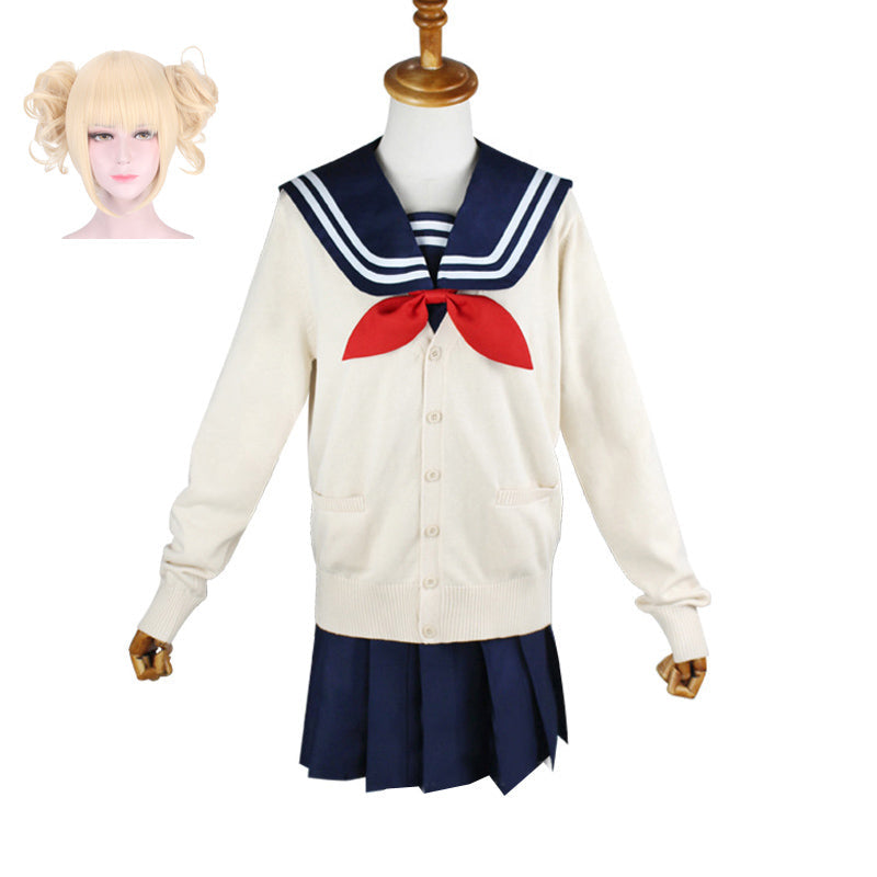 Himiko Costume+Wigs Full Set Toga Cosplay Outfit