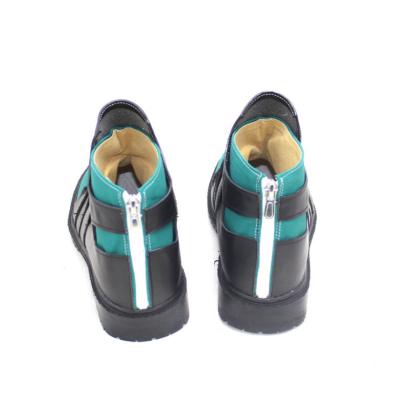 World Heroes' Mission Deku's Stealth Suit Costume Shoes Halloween Cosplay Boots