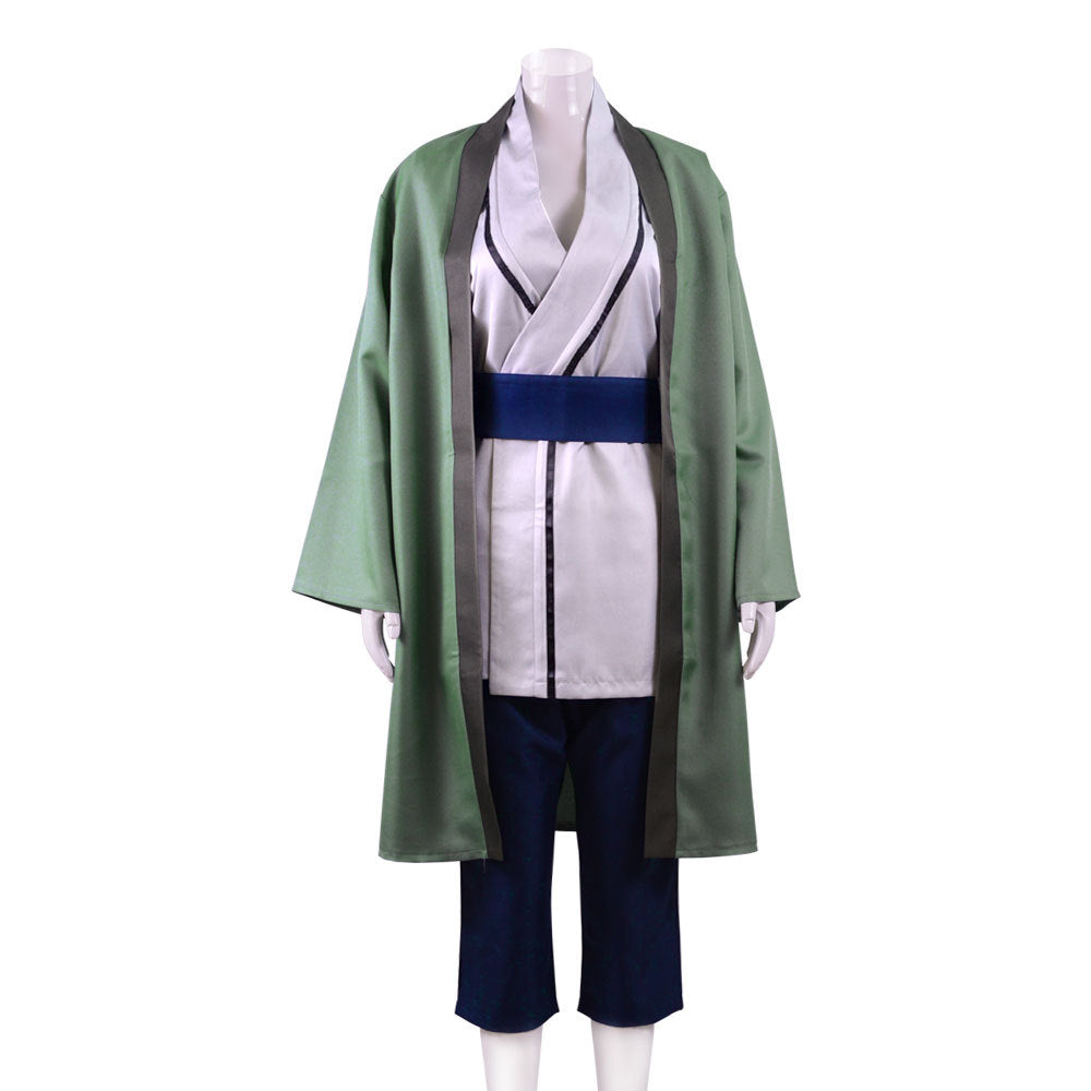 Anime Tsunade Whole Set Cosplay Costume With Wigs and Cosplay Shoes