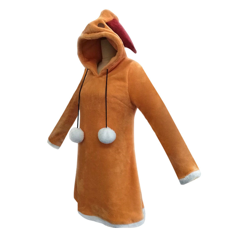 Anime No Game No Life Zero Shuvi Dola Costume Halloween Cosplay Hooded Dress