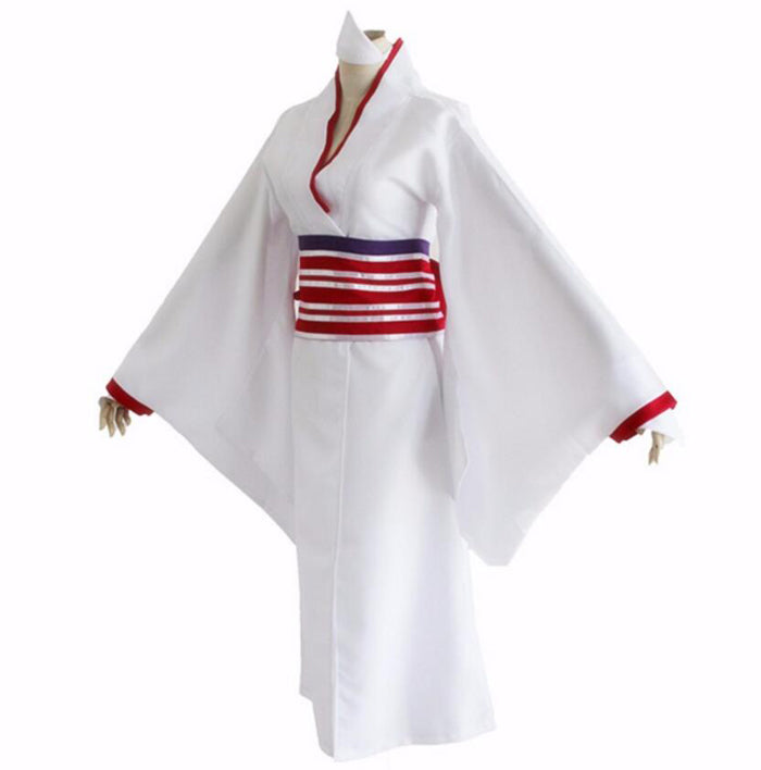 Anime Noragami Nora Kimono Costume With Wigs and Shoes Whole Set Halloween Costume
