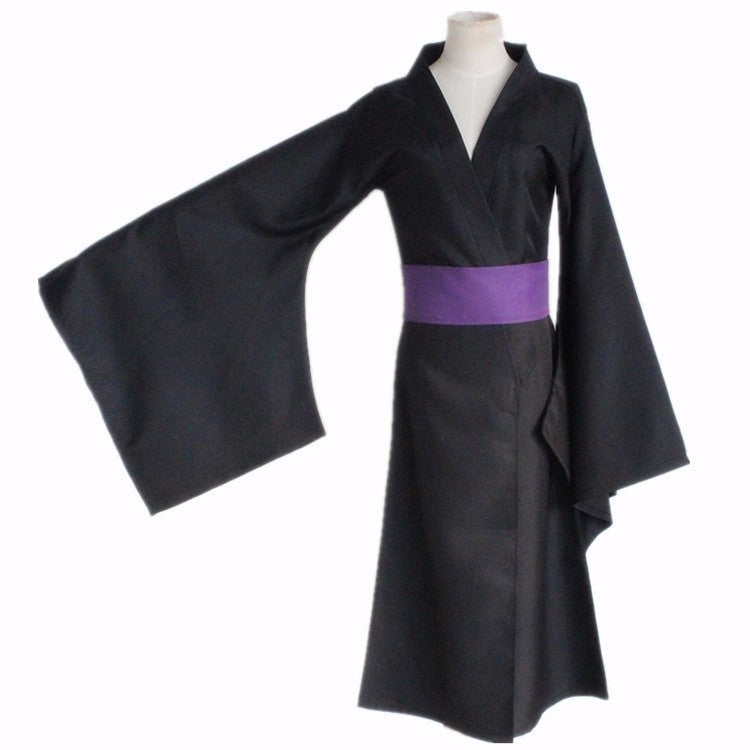 Anime Noragami Yato Black Kimono Cosplay Costume Halloween Cosplay Outfit