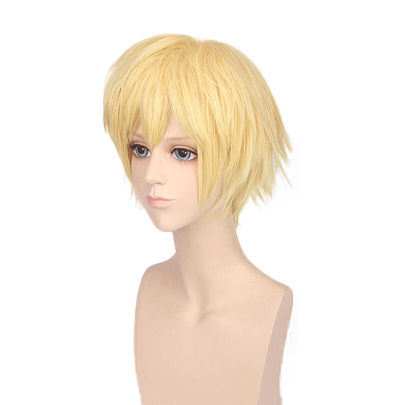 Anime Noragami Yukine Cosplay Golden Wigs