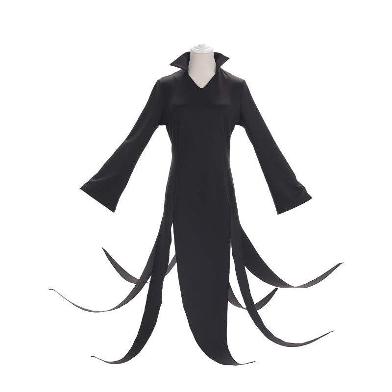Tatsumaki Tornado of Terror Black Dress Costume For Kids and Adults Carnival Cosplay Outfit