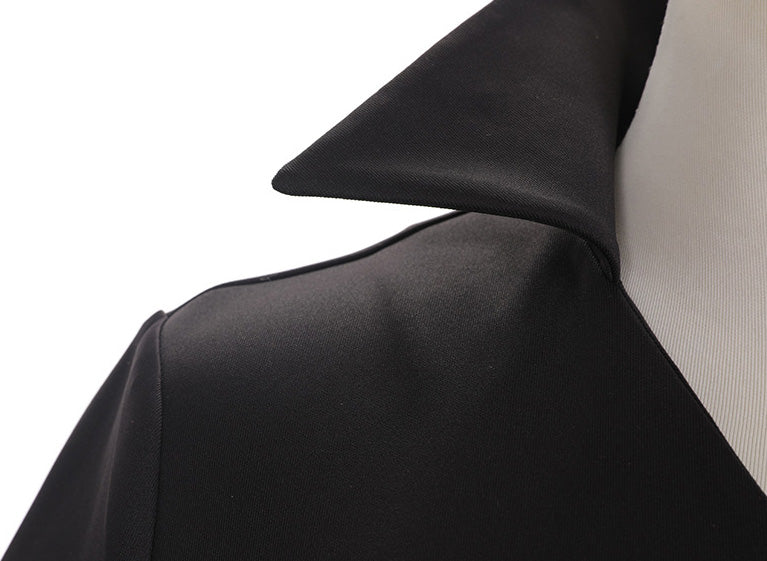 Tatsumaki Tornado of Terror Black Dress Costume For Kids and Adults Carnival Cosplay Outfit