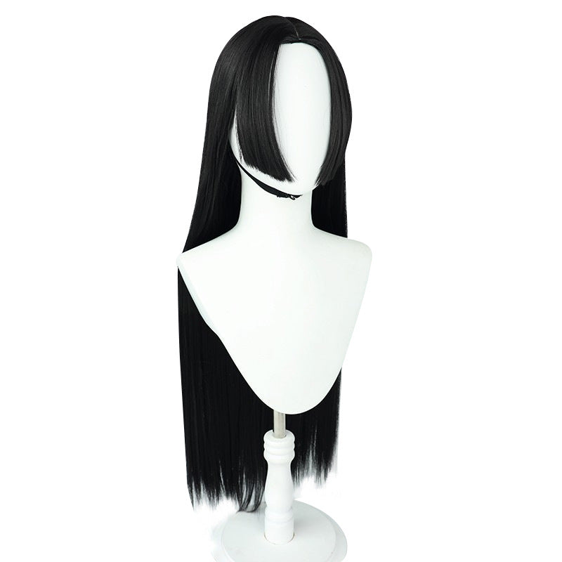 Anime One Piece Boa Hancock Cosplay Wigs Long Black Wigs