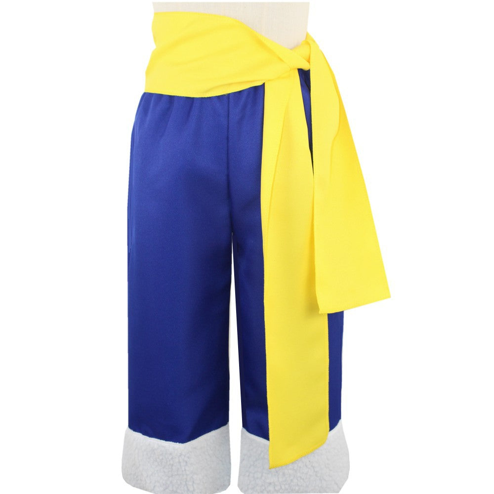 Anime One Piece Dressrosa Arc Straw Hat Monkey D. Luffy Disguise Costume Full Set With Hat and Beard