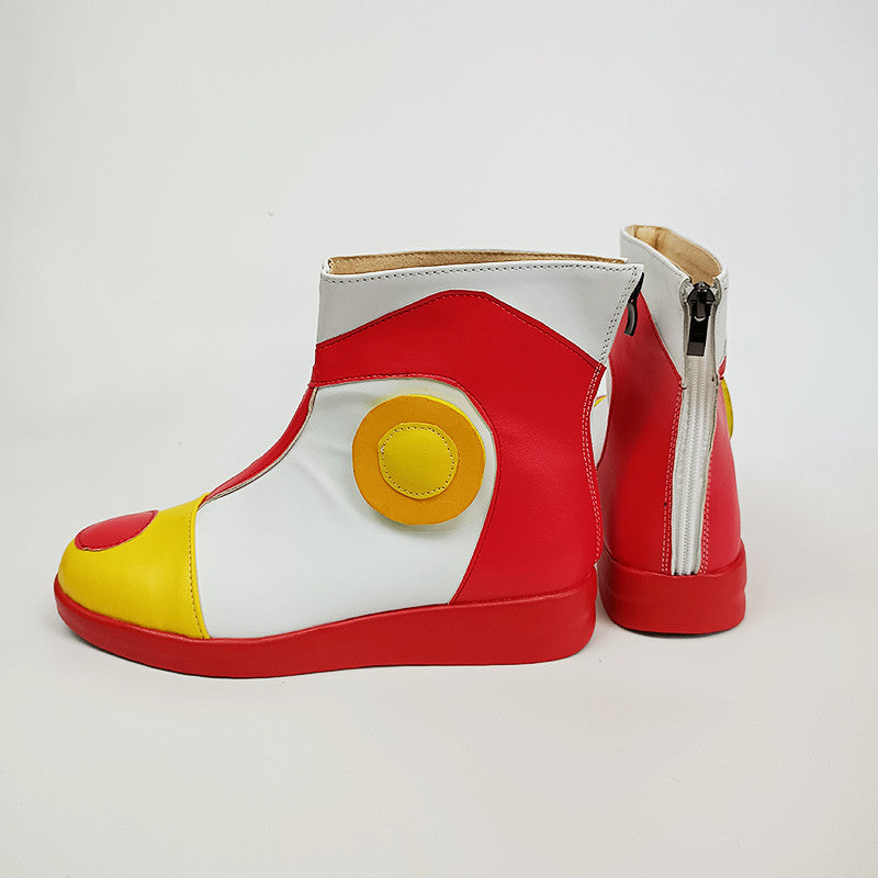 Anime One Piece Film Red Diva Uta Cosplay Boots Customized Costume PU Leather Shoes
