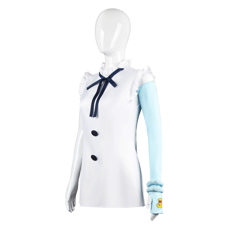 Anime One Piece Film Red Diva Uta Cosplay Costume Dress With Headphones and Wings Cosplay Costume Set